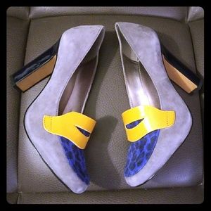 NWOT BCBGeneration Penny Loafer Platform Heel